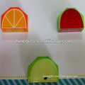 Fruit shaped plastic pencil sharpener
